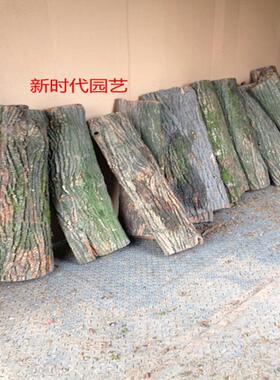 天然真树皮柳树皮包管道柱子树皮装饰道具用品枯树干树皮