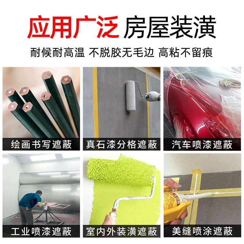 和纸胶带手撕高粘美缝贴条装修家具房屋墙面防尘分色纸油漆喷漆遮,淘宝优惠券,粉丝福利购,淘宝优惠卷