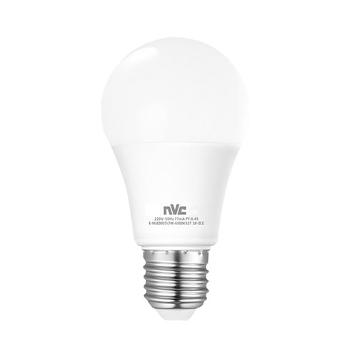 led灯泡 9w 中性光4000k 暖白 e27螺口 家用超亮 吊灯灯泡 极有家 - 图1