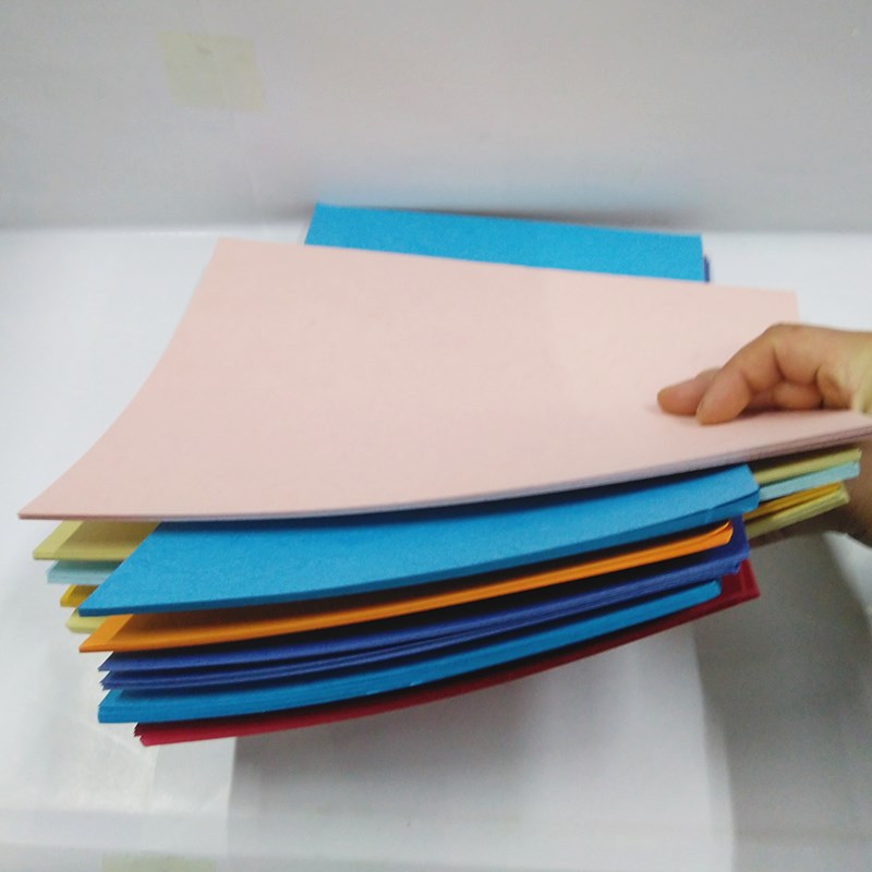 A4 cardboard textured paper 210G thickened cardboard color black cardboard A3a4 cover tender document document cover binding