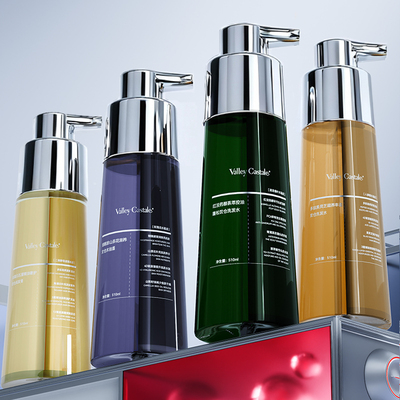 ValleyCastale红没药醇茶萃控油蓬松双仓洗发水控油去屑滋润发膜1