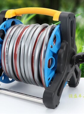 德国进口水管收纳车缠绕架收管器洗车绳子家用卷管器水管4分盘管