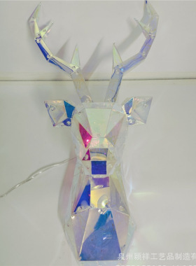 个性手工制作动物模型生日派对幻彩发光工艺品