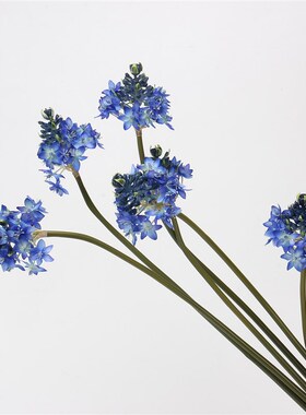 高端仿真花天鹅绒伯利恒之星花艺假花客厅摆件摄影道具别墅软装