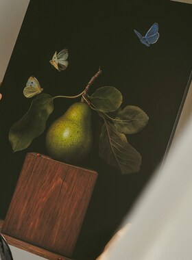 集木室物所/蝴蝴得利挂画墙画客厅餐厅入户玄关画沙发背景墙高档