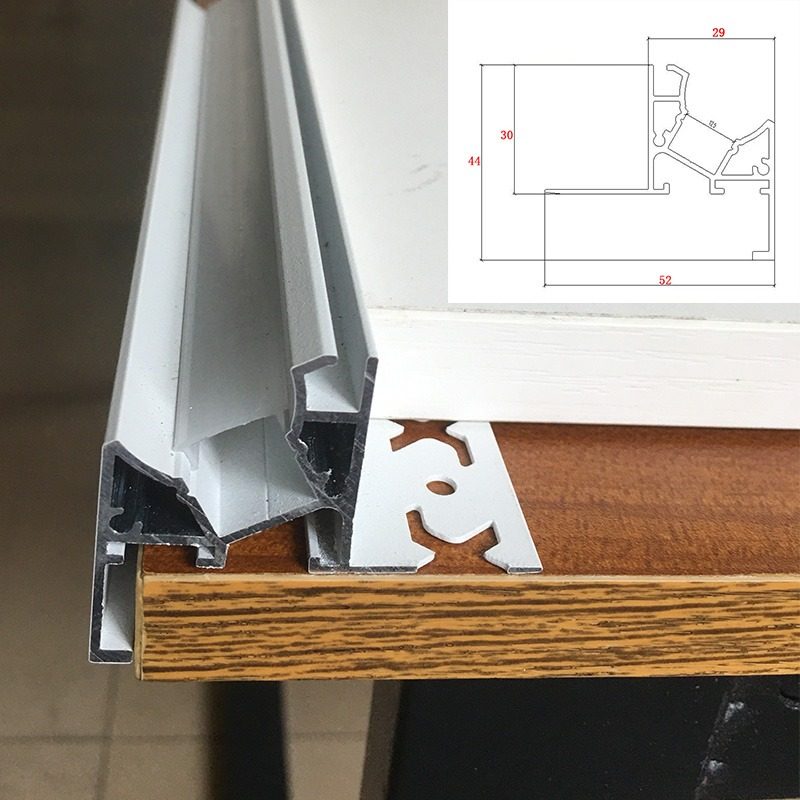 免开槽悬浮吊顶反光灯槽 斜面灯槽45度回形顶灯带 边吊线性氛围灯,淘宝优惠券,粉丝福利购,淘宝优惠卷