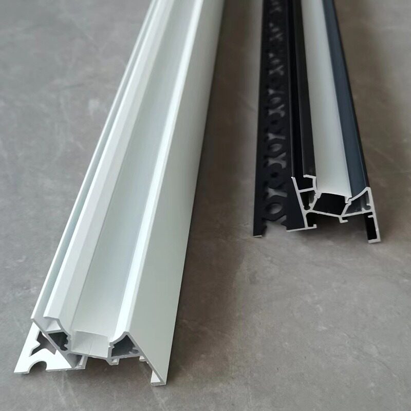 免开槽悬浮吊顶反光灯槽 斜面灯槽45度回形顶灯带 边吊线性氛围灯,淘宝优惠券,粉丝福利购,淘宝优惠卷