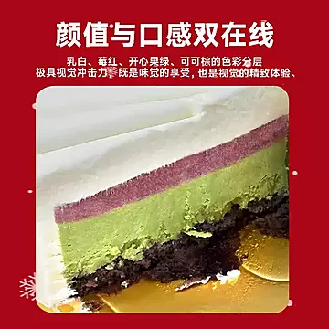 顺丰包邮！圣诞限定*Tims冰淇淋慕斯蛋糕[110元优惠券]-寻折猪