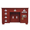 All-steel drawer safe table home office desk with safe integrated commercial market password fingerprint coin-operated computer