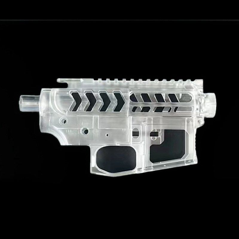 透明M4外壳机匣ar摆台装饰办公室客厅书房 无功能透明镂空F1套件,淘宝优惠券,粉丝福利购,淘宝优惠卷