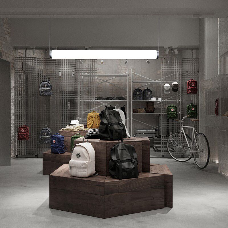 吊装灯管led长条吊灯办公室会议室商场超市展厅图书馆教室健身房,淘宝优惠券,粉丝福利购,淘宝优惠卷