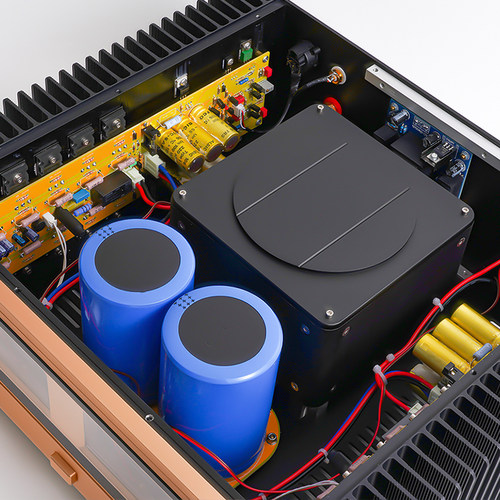 参考金嗓子E405 甲乙类300W大功率功放机 家用hifi发烧级纯后级 - 图1