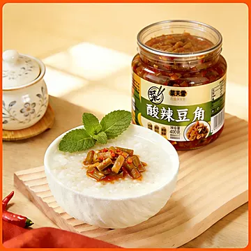 菜天需下饭菜酸辣豆角400g*1瓶[5元优惠券]-寻折猪