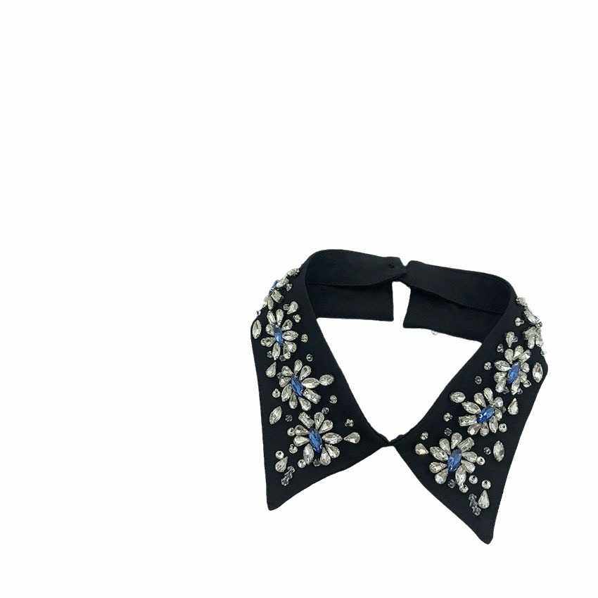 欧美重工艺玻璃钻订珠夏季新款假领子高端衣领假领衣领,淘宝优惠券,粉丝福利购,淘宝优惠卷