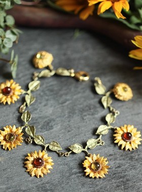 纽约艺术手作珠宝轻奢复古手链