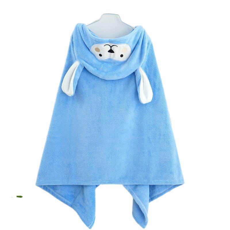 儿童浴巾斗篷珊瑚绒抱被卡通婴儿浴袍连帽斗篷披风浴巾儿童礼品,淘宝优惠券,粉丝福利购,淘宝优惠卷