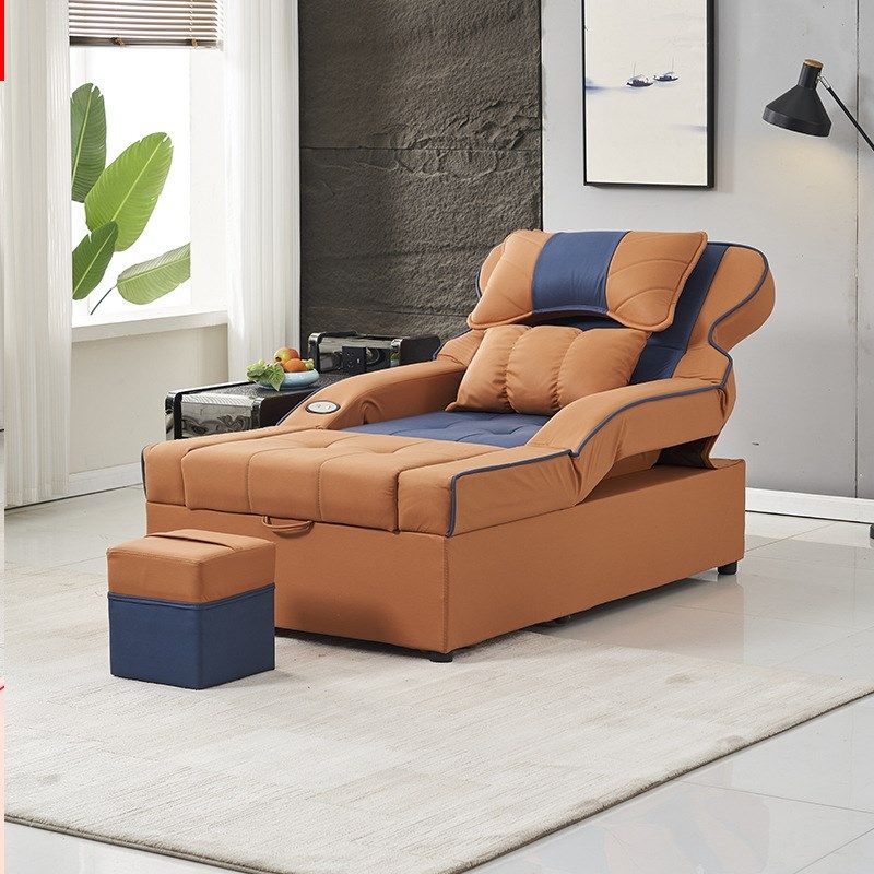 足浴沙发足疗床洗脚泡脚采耳休息一体带盆按摩床电动沙发沐足躺椅,淘宝优惠券,粉丝福利购,淘宝优惠卷