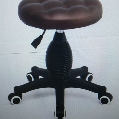 多功能折叠椅美容凳转椅滑轮升降防爆凳 - 图0