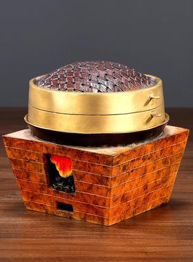 黄铜蒸蒸日上家居礼品摆件办公室办公桌店铺玄关开业商务送礼摆设