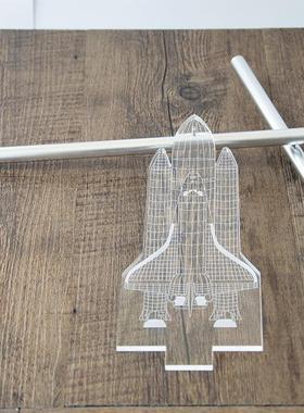 充电款混沌摆钢铁侠永动机模型反重力摆杆摇杆牛顿摆客厅装饰摆件