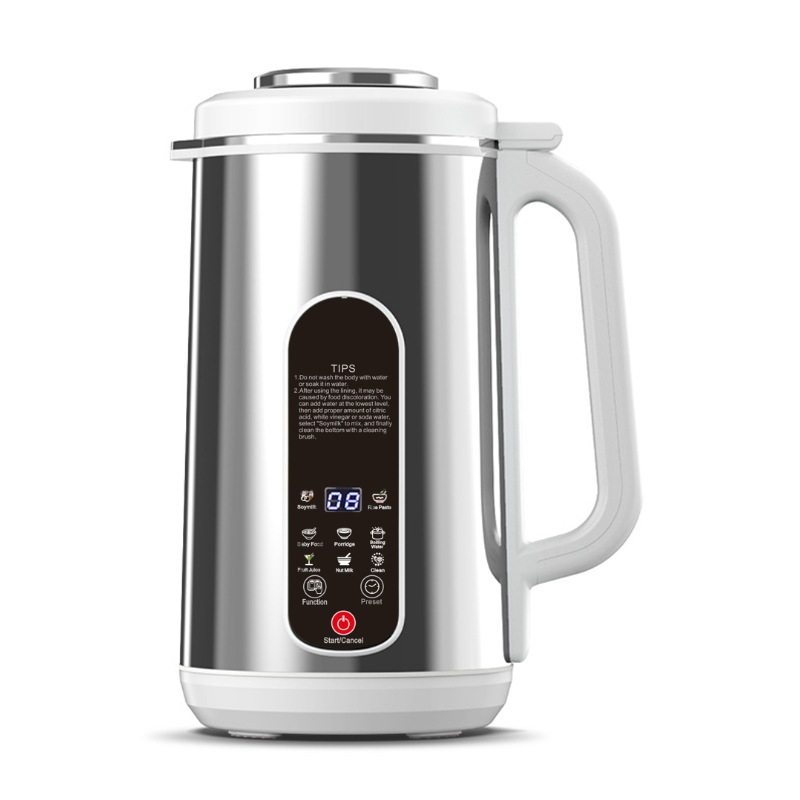 110V220V1.2升不锈钢外壳豆浆机免泡自动清洗破壁机跨境代发,淘宝优惠券,粉丝福利购,淘宝优惠卷