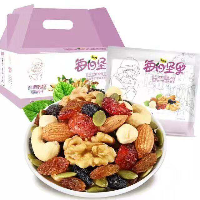 【精选好果】每日坚果独立包装混合坚果干零食巴旦木核桃腰果仁L,淘宝优惠券,粉丝福利购,淘宝优惠卷