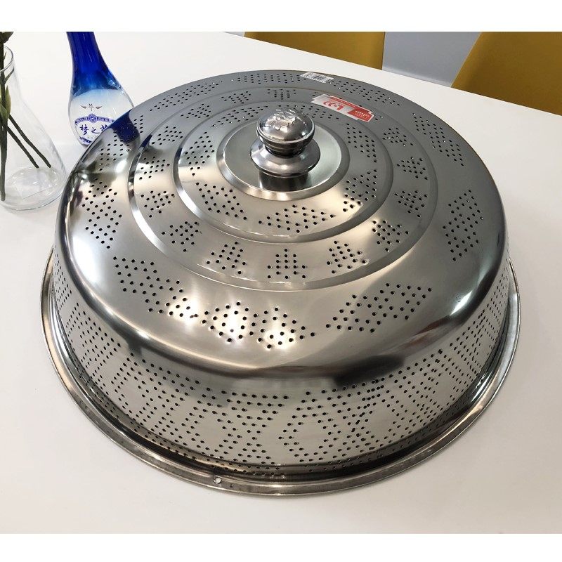 家用不锈钢菜罩201剩菜桌罩餐桌不锈钢吃饭网罩圆形卫生盖菜饭菜,淘宝优惠券,粉丝福利购,淘宝优惠卷