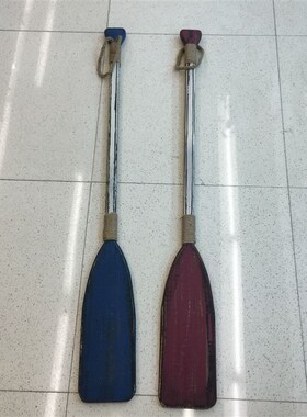 地中海风格船桨木质海洋桨片挂钩衣帽挂钩创意壁挂毛巾钩装饰挂钩