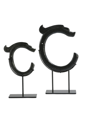 家居饰品招财创意工艺品C形龙玄关客厅办公桌酒柜装饰品玉石摆件