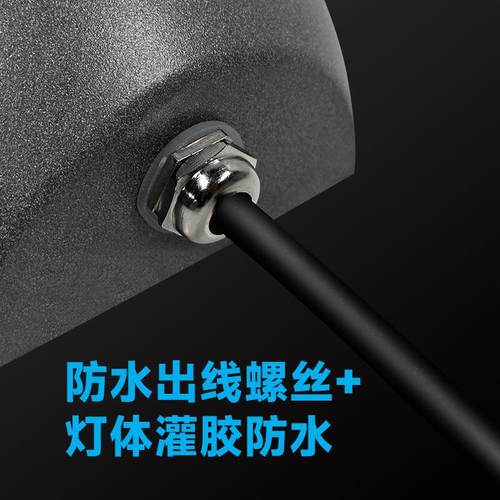 户外防水步道灯明装龟背灯过道桥面栈道侧发光地脚灯led台阶灯 - 图2