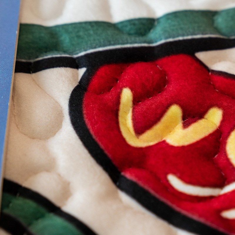 喜庆时尚设计沙发垫加厚毛绒秋冬沙发坐垫雀神国潮沙发坐垫套盖巾,淘宝优惠券,粉丝福利购,淘宝优惠卷