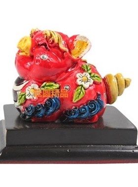 十二生肖摆件鼠牛虎兔龙蛇马羊猴鸡狗猪家居饰品桌面摆件吉祥物