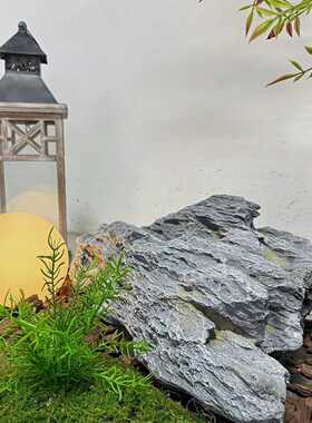 仿真石头 庭院装饰摆件户外活动道具室内会所布置道具景观假石头