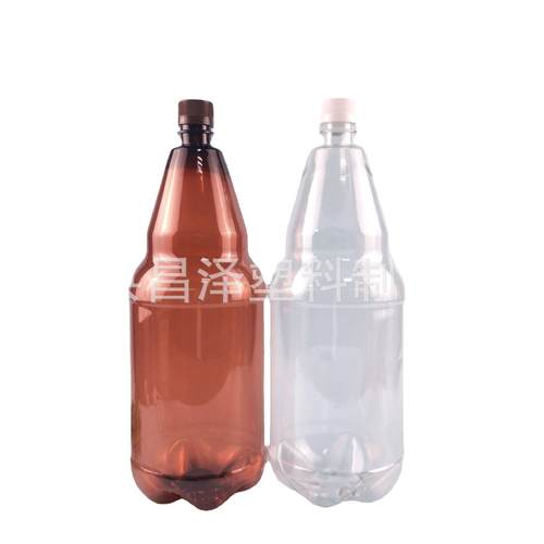 2.5升pet透明塑料啤酒瓶3斤2斤打包瓶果汁瓶精酿鲜啤2500ml啤酒瓶 - 图3