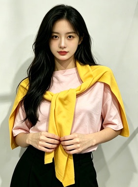 百搭气质红色坎肩薄款遮手臂拜拜肉披肩女外搭2026新款装饰搭肩夏