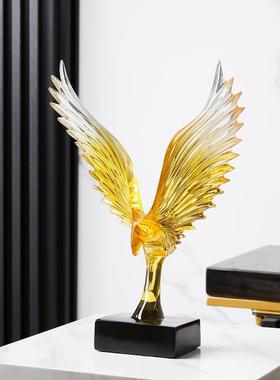 新中式大展宏图摆件家居软装饰品办公室电视酒柜玄关客厅摆设包邮