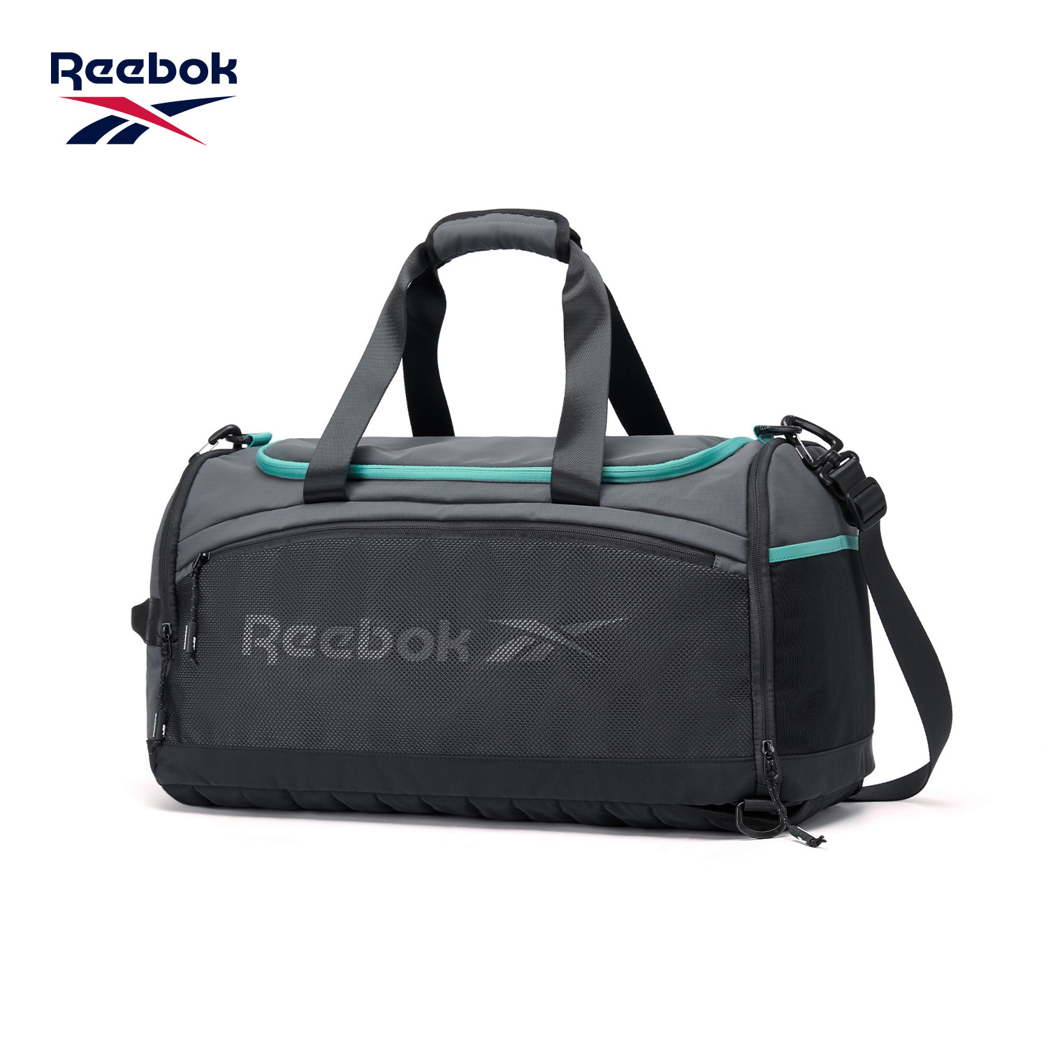Reebok large capacity gym bag with dry and wet separation