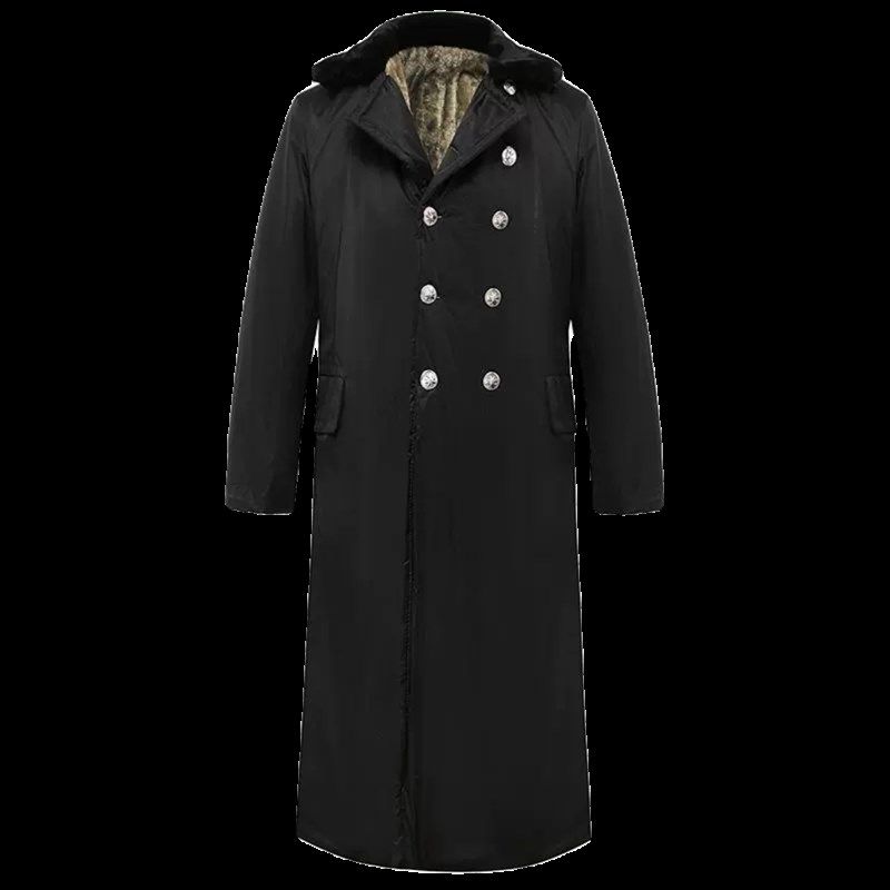 军棉大衣绿男冬季加厚长款保安棉服冷库防寒防冻工作服东北大棉袄,淘宝优惠券,粉丝福利购,淘宝优惠卷