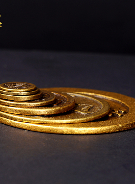 寅亥堂纯黄铜门槛钱五帝钱六十帝铜钱门对门铺门槛石下新房装修用