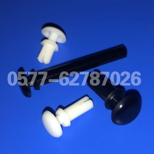 尼龙R4060膨胀铆钉 塑料子母扣铆钉 黑尼龙固定扣 膨胀卡扣塞头 - 图2