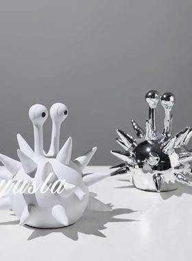 简约现代卡通可爱摆件样板间玄关柜客厅电视柜儿童房间软装饰品