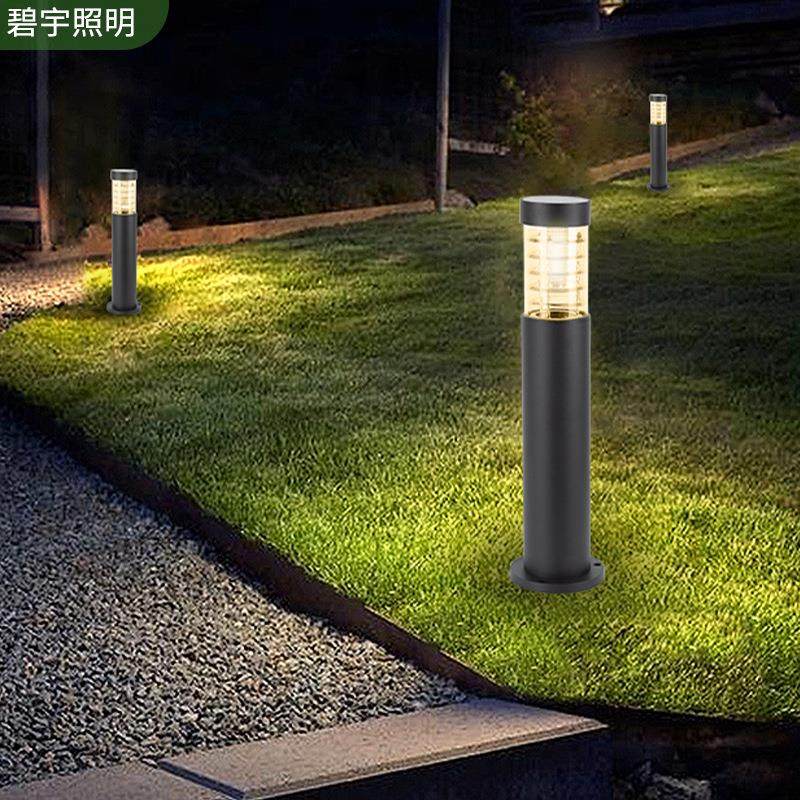 铝材圆形带座太阳能led草坪灯 别墅庭院灯花园公园广场草地灯照明,淘宝优惠券,粉丝福利购,淘宝优惠卷