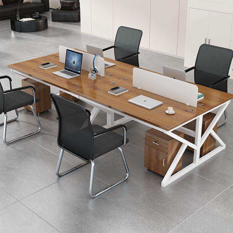 职员办公桌子桌椅套装2/4/6人位卡座工位桌组合,淘宝优惠券,粉丝福利购,淘宝优惠卷