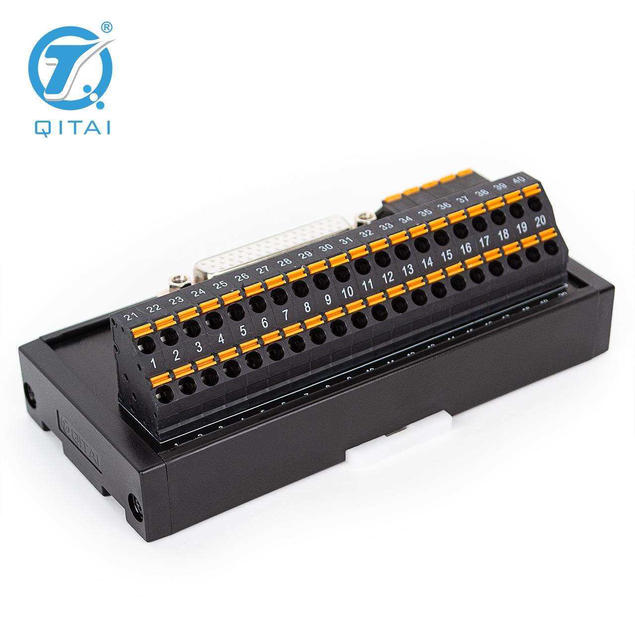 QMT04ASL端子台伺服驱动器中继端子台D-SUB连接器转接端子台44P,淘宝优惠券,粉丝福利购,淘宝优惠卷