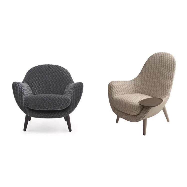 北欧轻奢家用阳台卧室单人沙发椅酒店别墅高端设计布艺网红老虎椅,淘宝优惠券,粉丝福利购,淘宝优惠卷