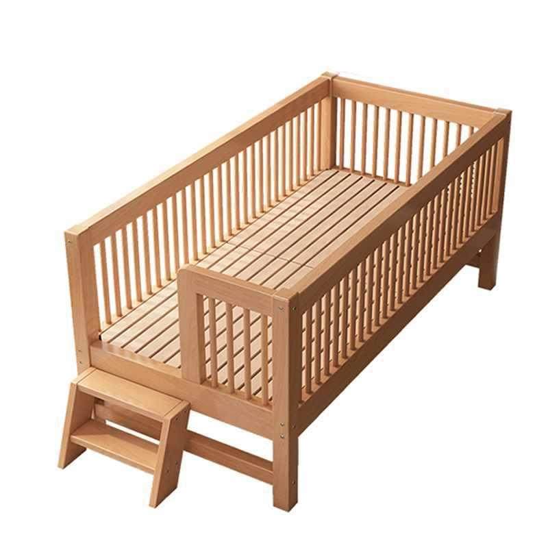 榉木拼接床儿童床实木婴儿床加宽拼接大床小孩床边床延边定 制床,淘宝优惠券,粉丝福利购,淘宝优惠卷