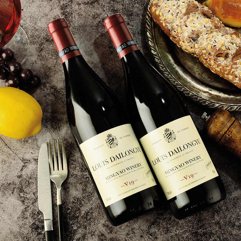 名瑶酒庄路易玳珑峪v19干红葡萄酒14度整箱6支送礼袋节日送礼,淘宝优惠券,粉丝福利购,淘宝优惠卷
