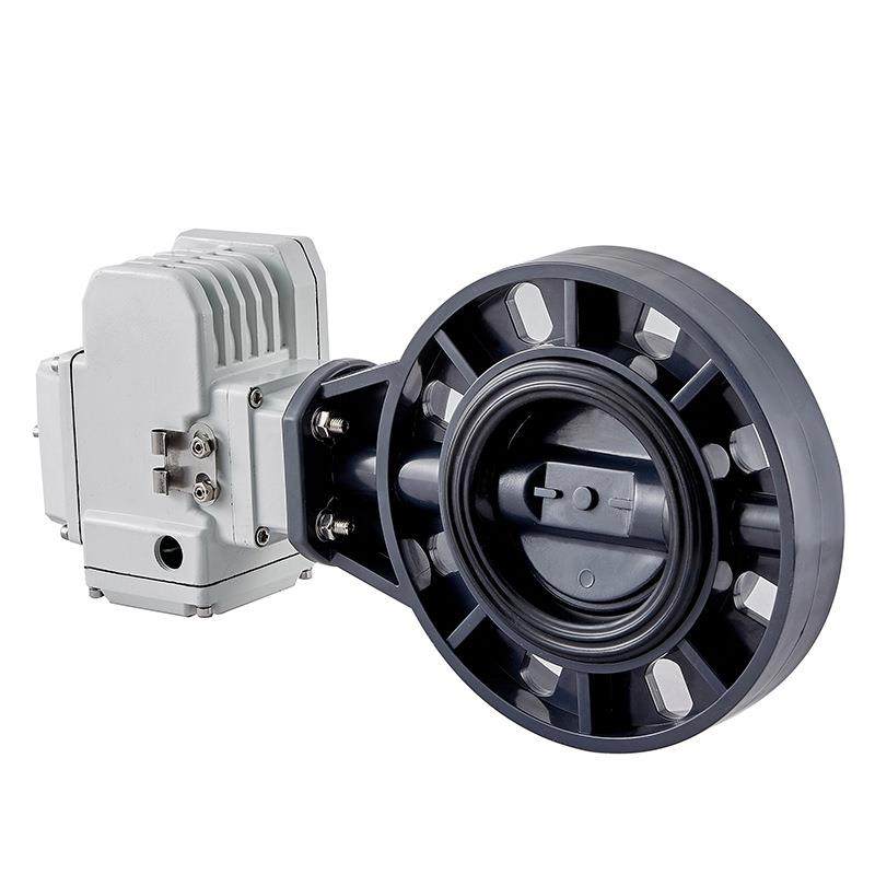 电动蝶阀UPVC220v碟门D971X-10S塑料耐酸碱腐蚀DN6580150高效,淘宝优惠券,粉丝福利购,淘宝优惠卷