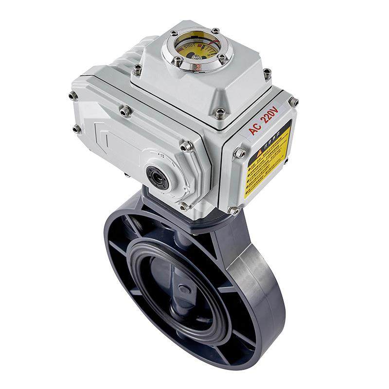 电动蝶阀UPVC220v碟门D971X-10S塑料耐酸碱腐蚀DN6580150高效,淘宝优惠券,粉丝福利购,淘宝优惠卷