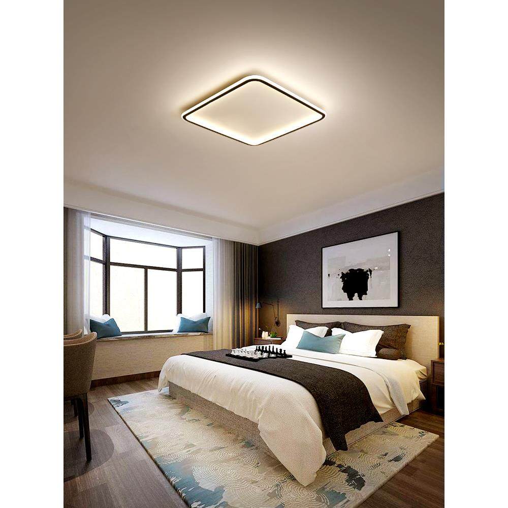 餐厅led吸顶灯简约现代客厅灯正长方形北欧创意卧室主卧睡房灯具,淘宝优惠券,粉丝福利购,淘宝优惠卷